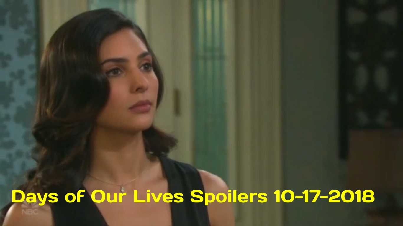 Days of Our Lives Spoilers 10-17-2018