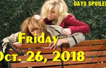 Days of Our Lives Spoilers for Friday October 26