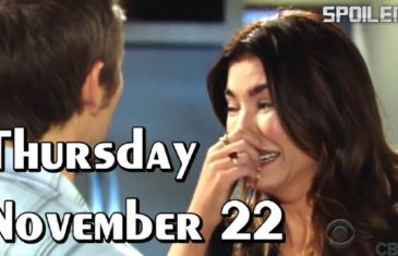 The Bold and The Beautiful Spoilers Thursday November 22