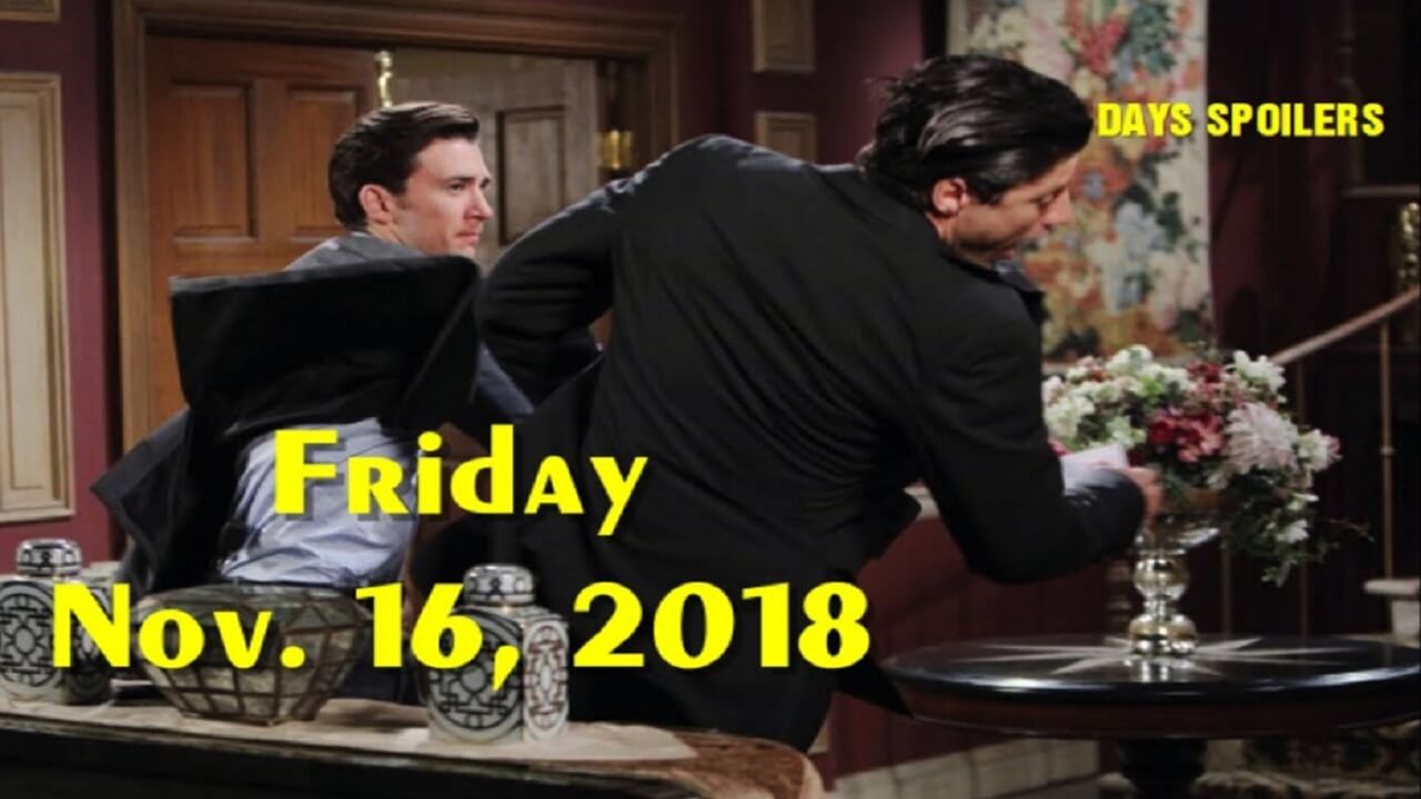 Days of Our Lives Spoilers Friday November 16