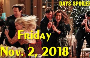 Days of Our Lives Spoilers Friday November 2