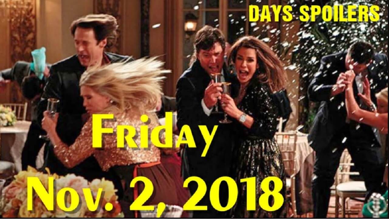 Days of Our Lives Spoilers Friday November 2