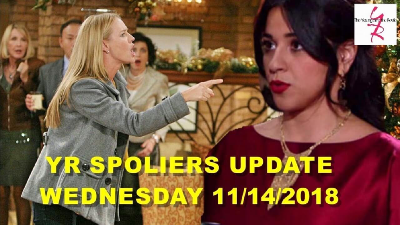 The Young and the Restless Spoilers Wednesday November 14