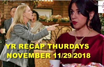 The Young and the Restless Spoilers Thursday November 28