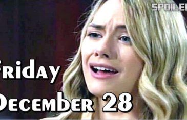 The Bold and the Beautiful Spoilers Friday December 28