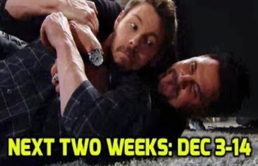 The Bold and the Beautiful Spoilers Next Two Weeks Dec. 3-14th