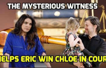 Days of our lives Spoilers Helps Eric win Chloe in court