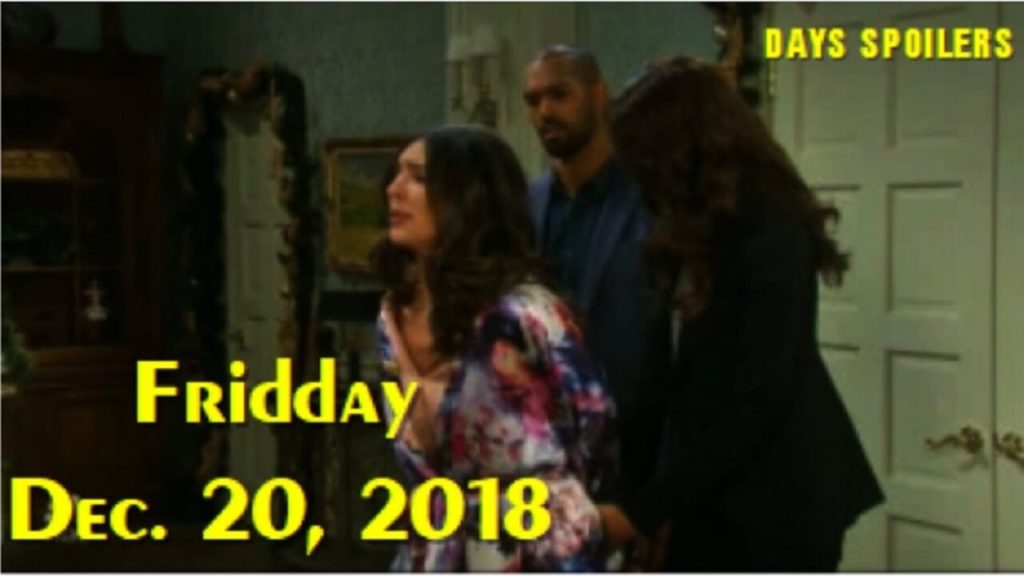 Days of Our Lives Spoilers Wednesday December 19