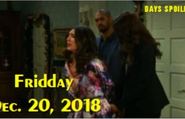 Days of Our Lives Spoilers Wednesday December 19