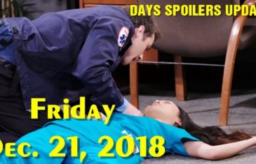 Days of Our Lives Spoilers Friday December 21
