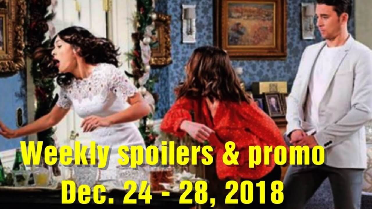 Days of Our Lives Weekly Spoilers for December 24 – 28