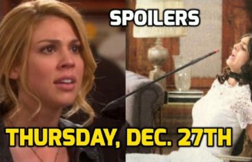 Days of Our Lives Spoilers Thursday December 27