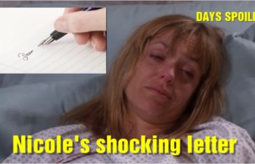 Days of Our Lives Spoilers Nicole's shocking letter