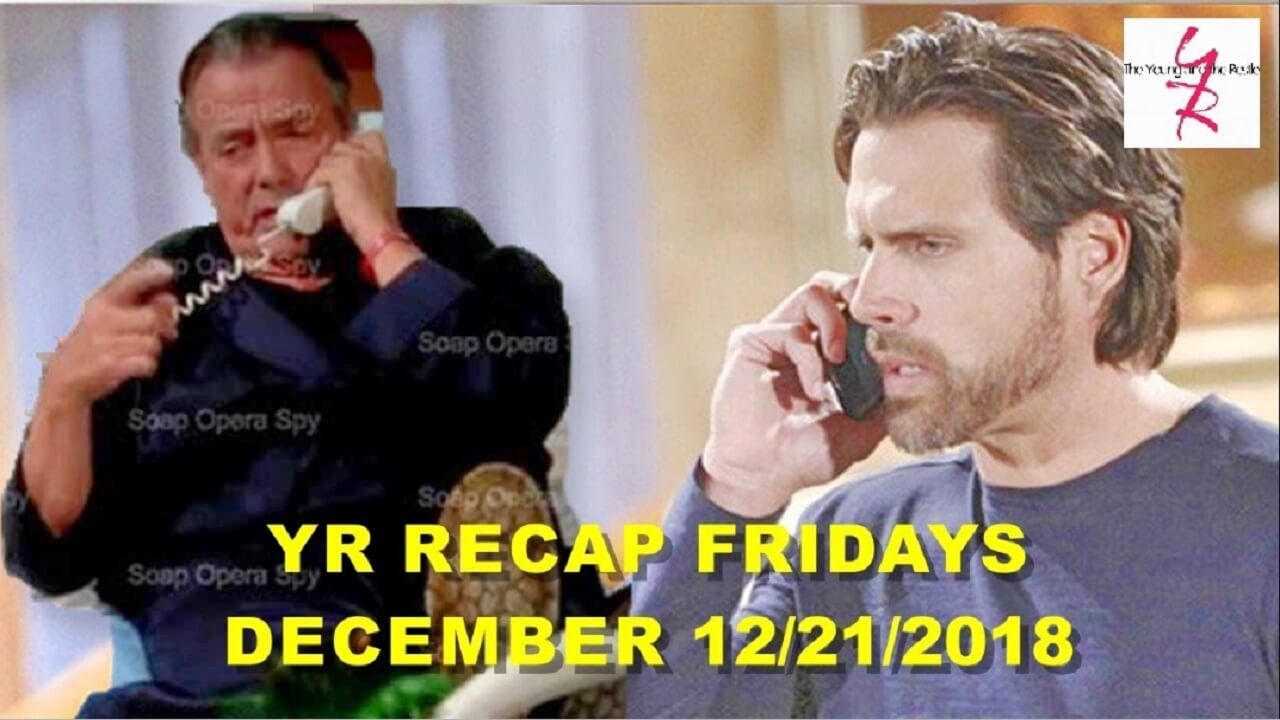 The Young and the Restless Spoilers Friday December 21