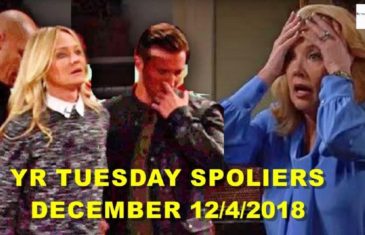 The Young and the Restless Spoilers Tuesday December 4