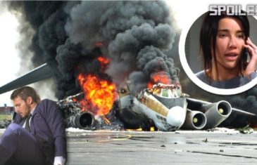 The Bold and The Beautiful Spoilers Liam's plane crashed
