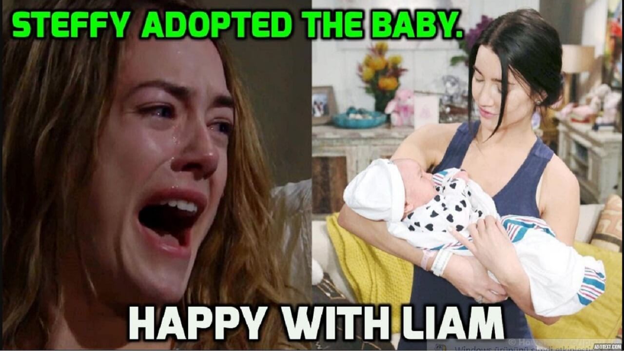 The Bold and The Beautiful Spoilers Steffy adopted the baby