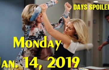 Days of Our Lives Spoilers for Monday, Jan. 14, 2019