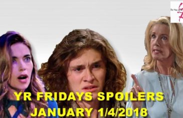The Young and the Restless Spoilers Friday January 4