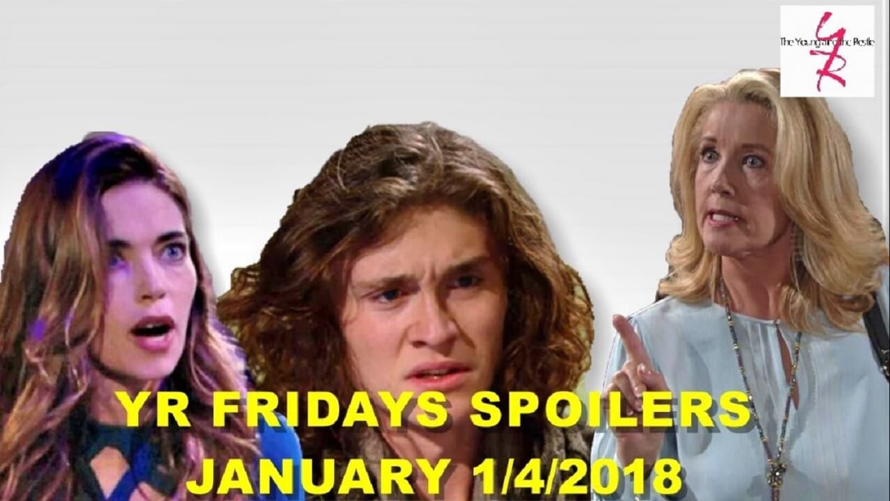The Young and the Restless Spoilers Friday January 4