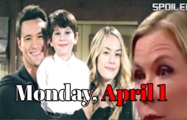 The Bold and the Beautiful Spoilers for Monday, April 1