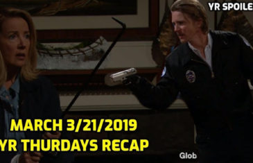 The Young And The Restless Spoilers Thurdays, March 21