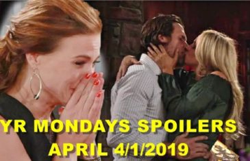 The Young and the Restless Spoilers for Monday, April 1