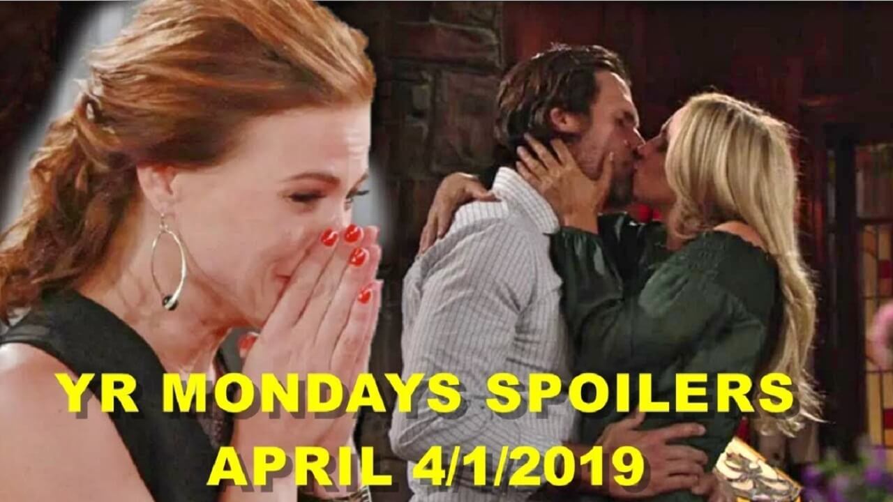 The Young and the Restless Spoilers for Monday, April 1