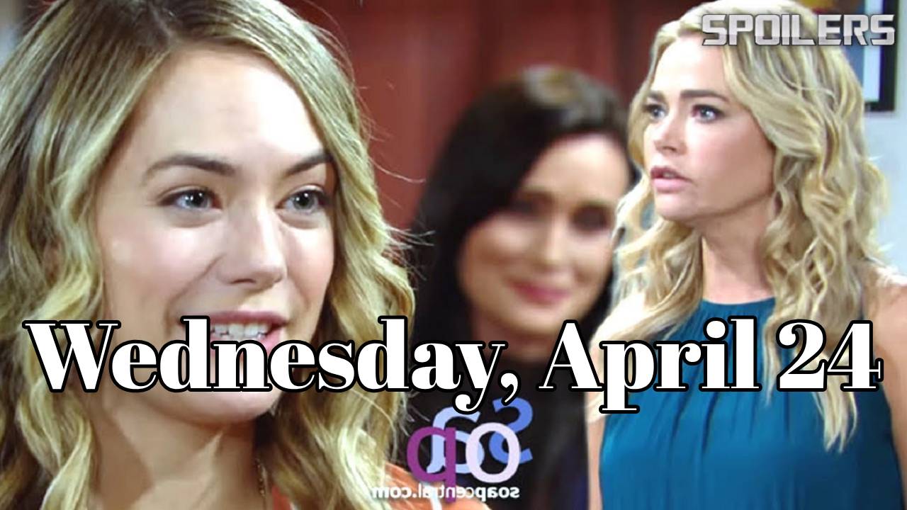 The Bold and the Beautiful Spoilers for Wednesday, April 24