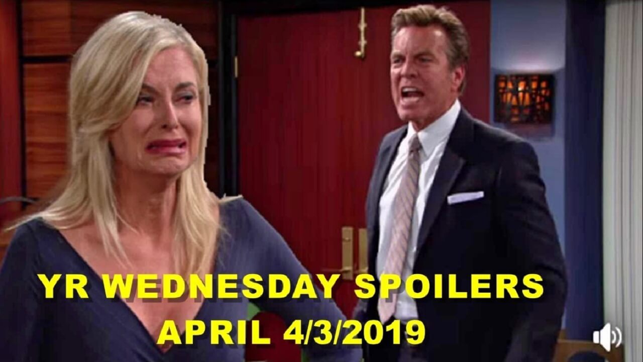 The Young and the Restless Spoilers Wednesday, April 3