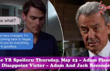 The Young and the Restless Spoilers For Friday, May 24