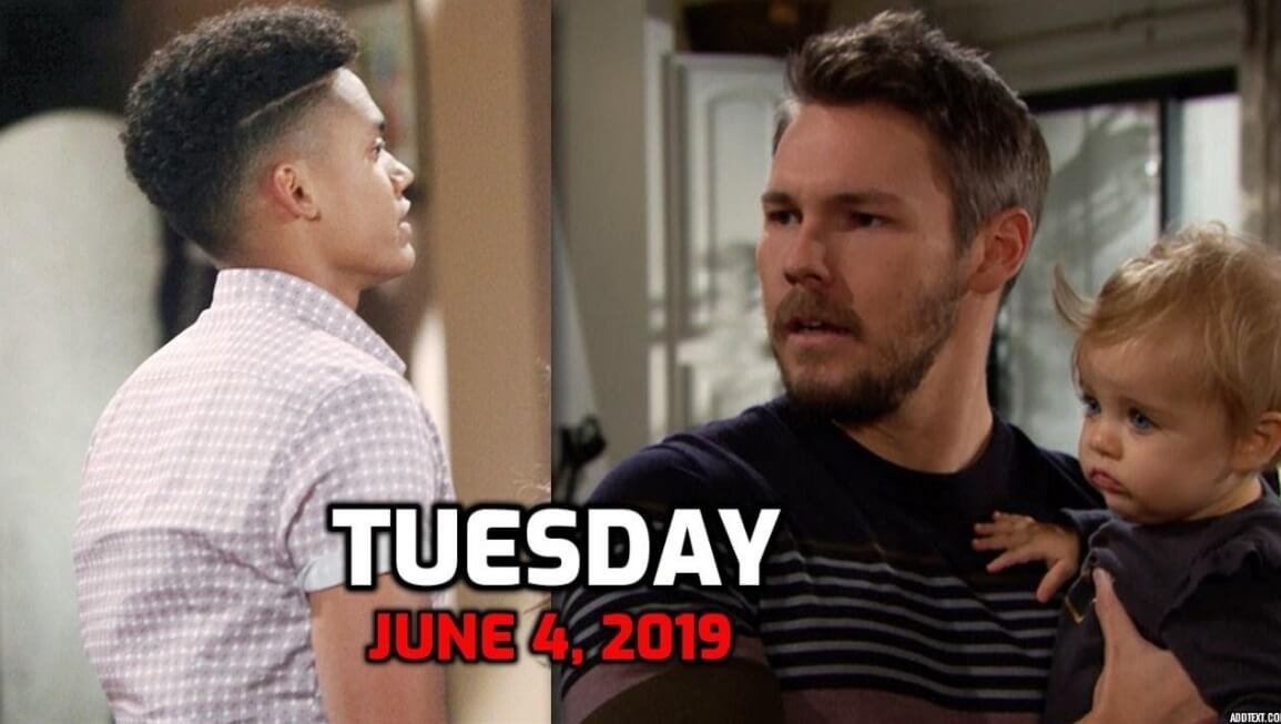The Bold and the Beautiful Spoilers for Tuesday, June 4