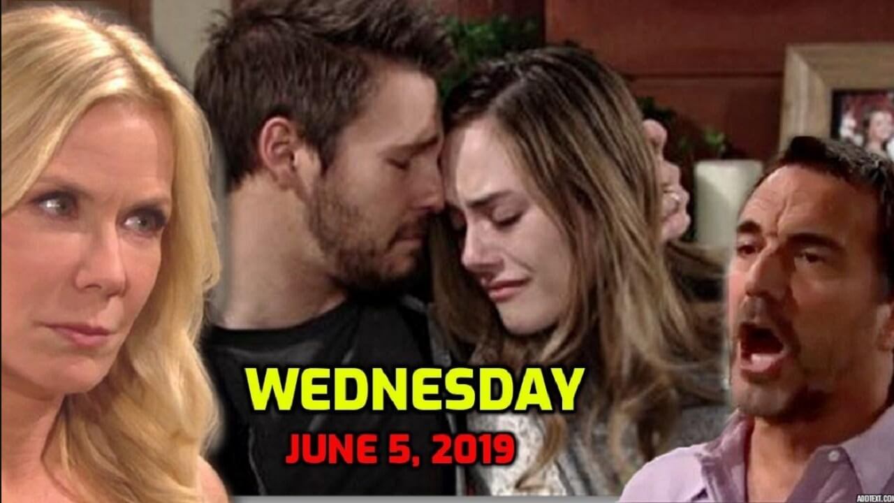 The Bold and the Beautiful Spoilers For Wednesday, June 5