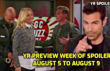 The Young and the Restless Spoilers Preview Week Of August 5 8