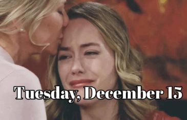 The Bold and the Beautiful Spoilers Tuesday, December 15 B&B